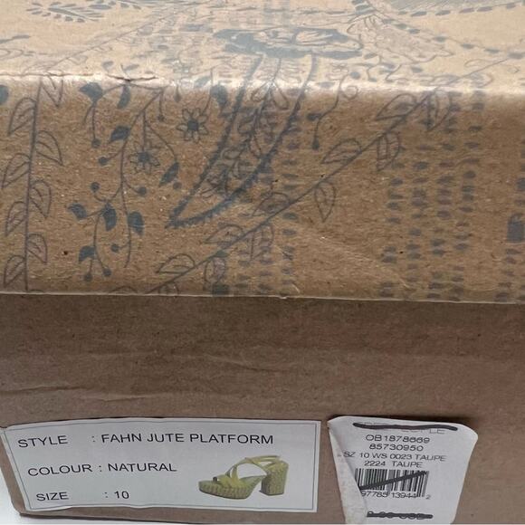 Free People Fahn Platform Sandal Size 10 NEW - Picture 9 of 10